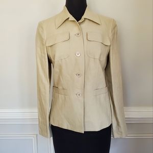 Brooks Brothers Womens Linen Jacket